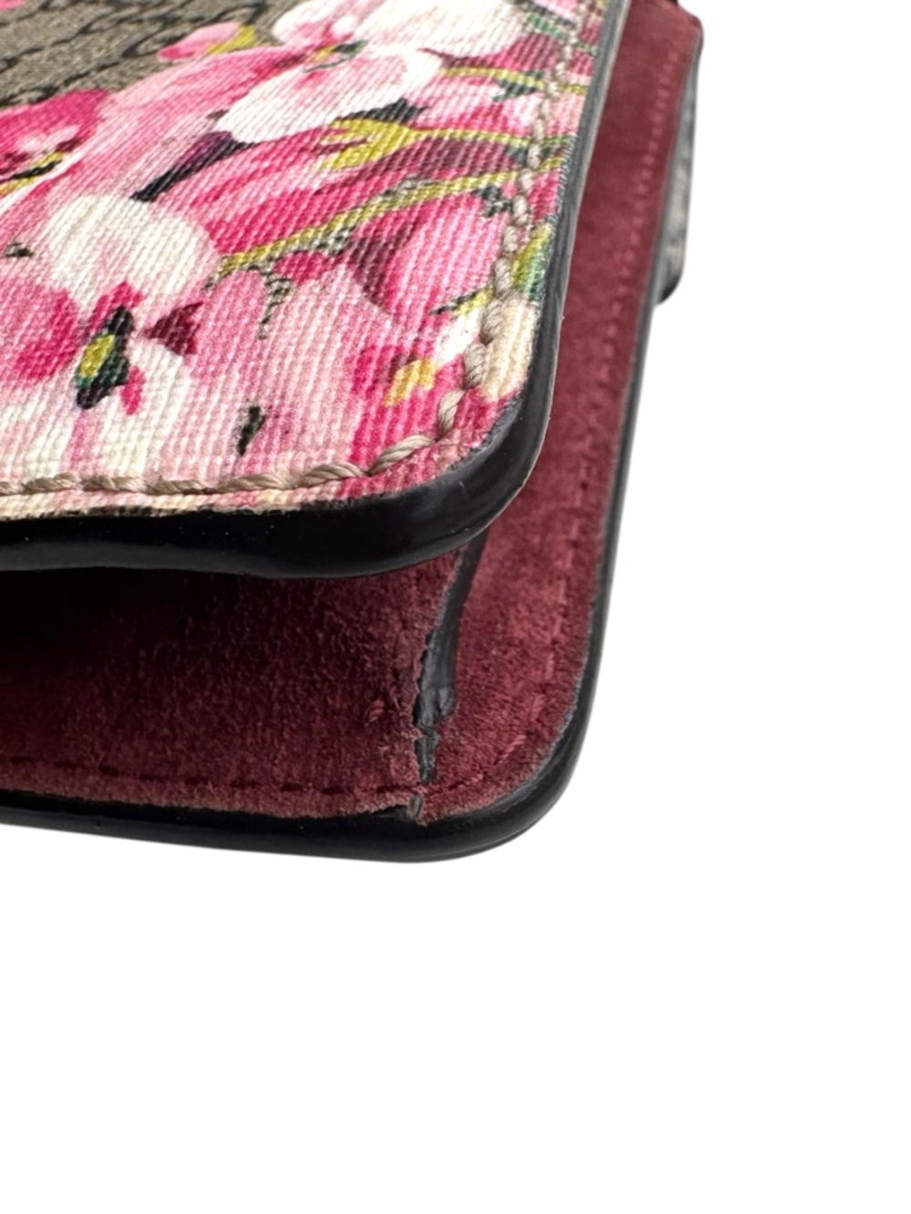 Gucci GG Supreme Crossbody Mini Blooms Dionysus Bag Limited Edition Pink Beige - Picture 12 of 16